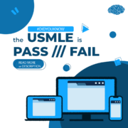 the USMLE is pass/fail text