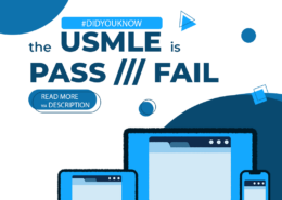 the USMLE is pass/fail text