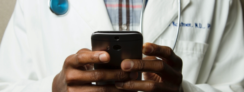 student using telehealth observership